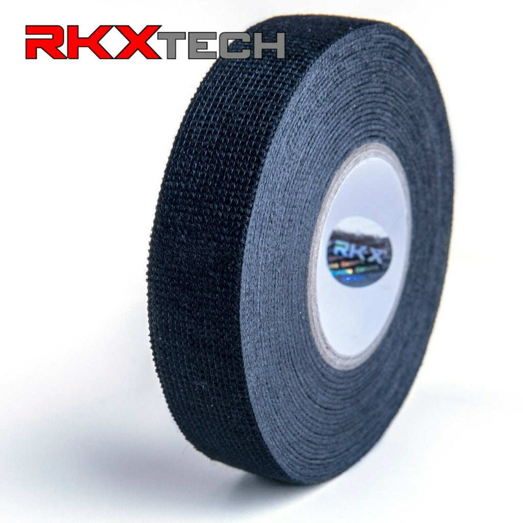 Black Adhesive Fabric Tape Cloth Tape Cable Wiring Loom Wrap Heat Proof Tape